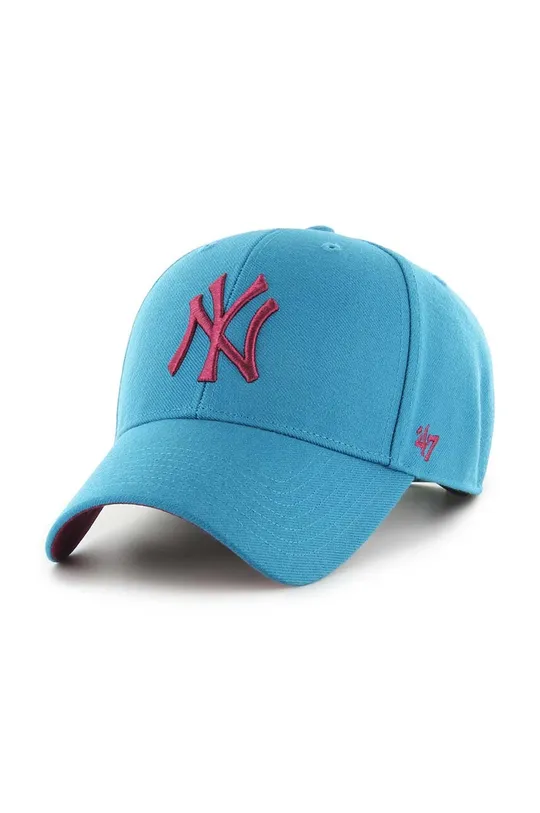 τιρκουάζ Καπάκι με μείγμα μαλλί 47 brand MLB New York Yankees Unisex