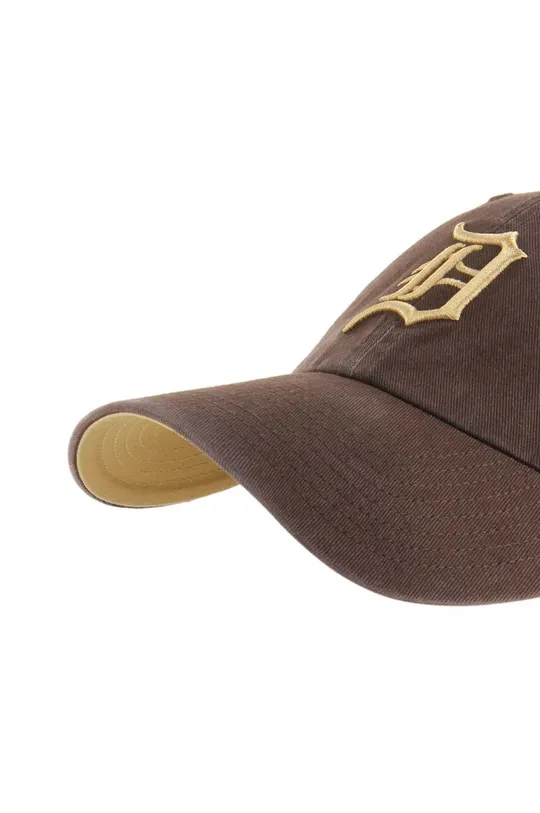 Βαμβακερό καπέλο του μπέιζμπολ 47 brand MLB Detroit Tigers καφέ