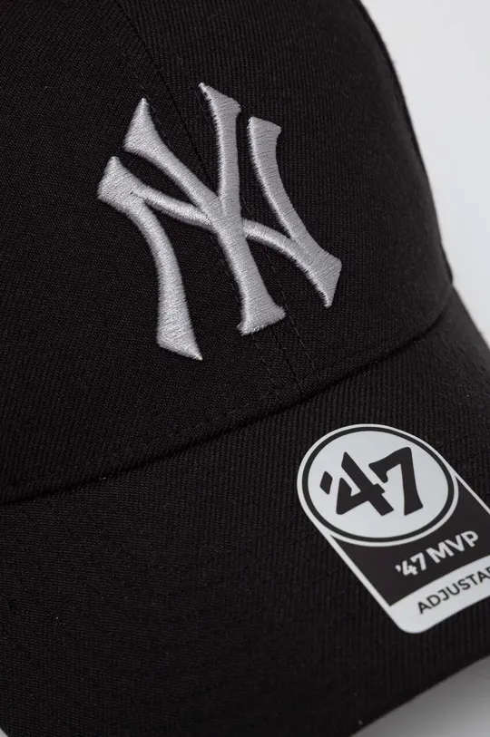 47brand czapka z daszkiem MLB New York Yankees czarny