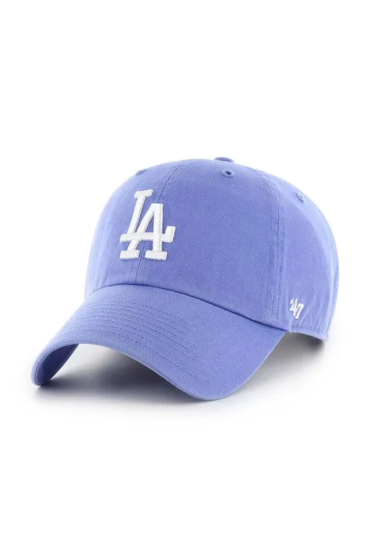 голубой Хлопковая кепка 47 brand MLB Los Angeles Dodgers Unisex