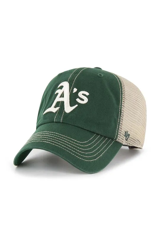 zelena Kapa s šiltom 47brand MLB Oakland Athletics Unisex