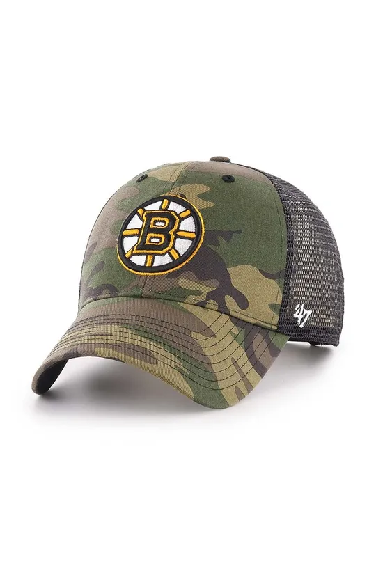 zielony 47brand czapka z daszkiem NHL Boston Bruins Unisex