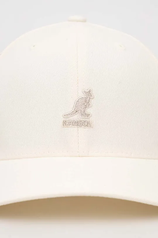Kangol cappello con visiera con aggiunta di cotone beige