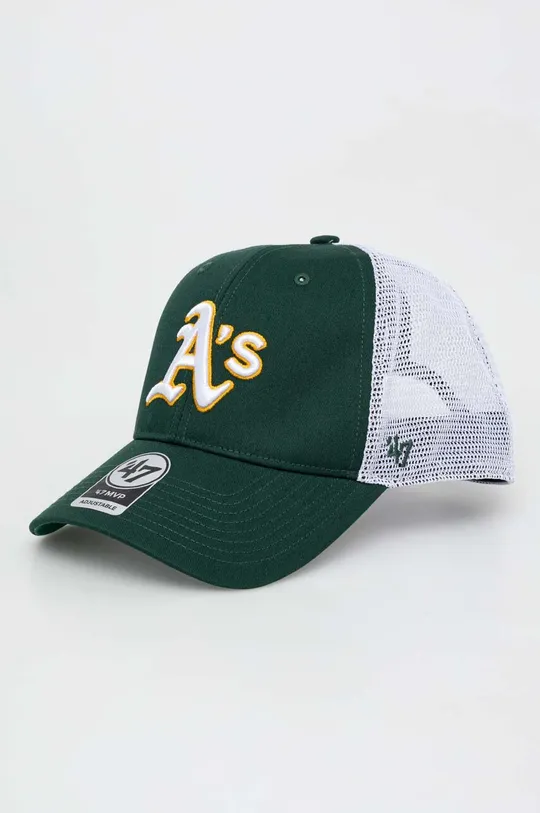 zielony 47 brand czapka z daszkiem  MLB Oakland Athletics Unisex