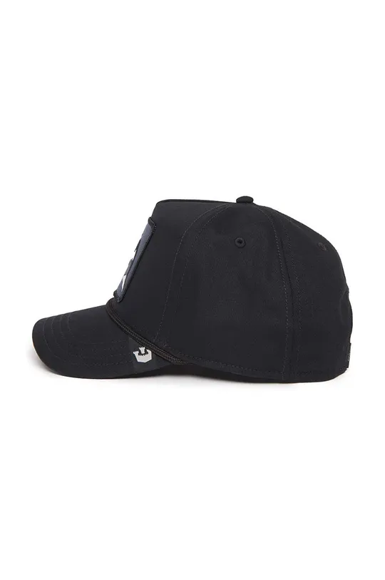 μαύρο Βαμβακερό καπέλο του μπέιζμπολ Goorin Bros Killer Whale