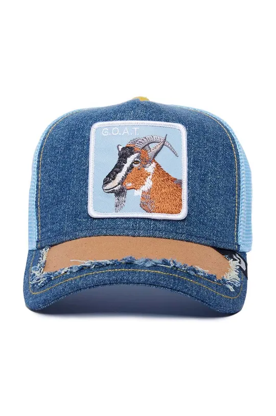 Goorin Bros czapka z daszkiem Silky Goat niebieski