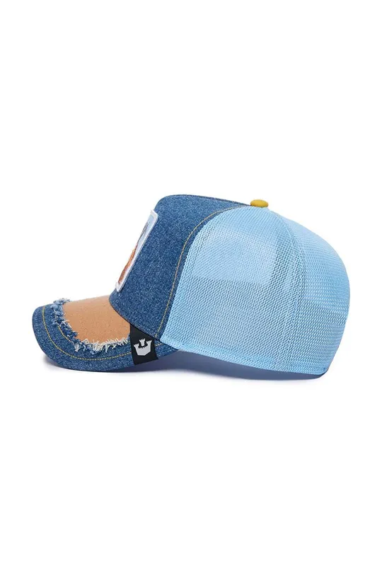 niebieski Goorin Bros czapka z daszkiem Silky Goat