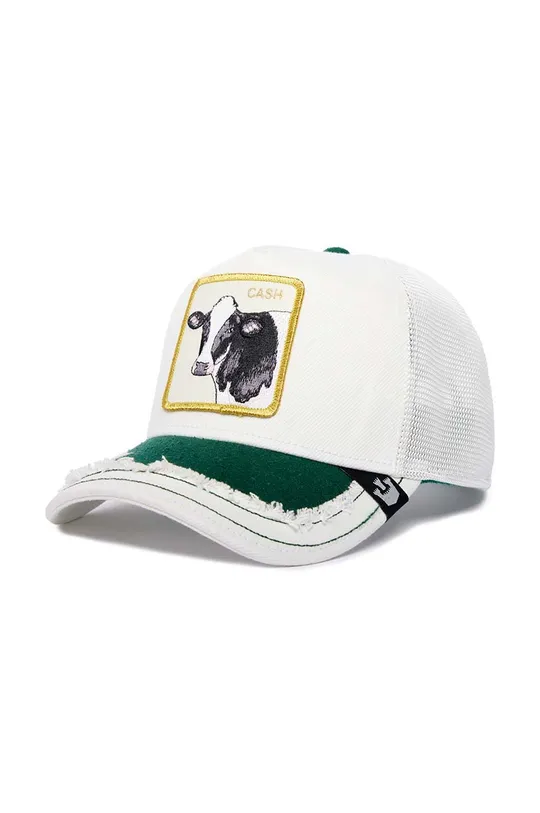 biela Baseballová čiapka s nádychom hodvábu Goorin Bros Silky Cow Unisex