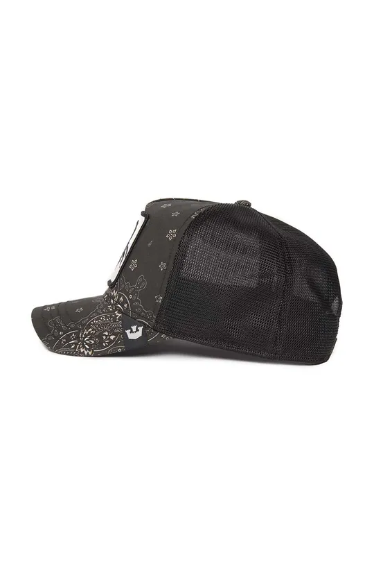 μαύρο Καπέλο μπέιζμπολ από λινό ύφασμα Goorin Bros Diamonds and Pearls
