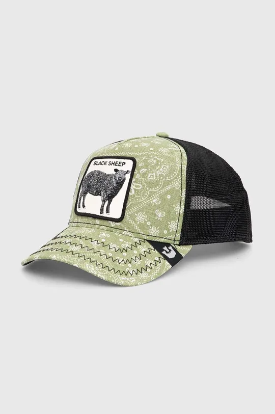 πράσινο Καπέλο μπέιζμπολ από λινό ύφασμα Goorin Bros Parade Unisex