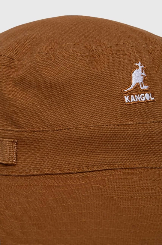 Kangol berretto in cotone marrone