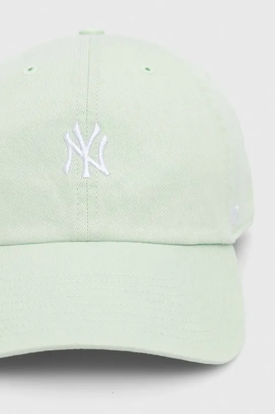 Хлопковая кепка 47 brand MLB New York Yankees зелёный