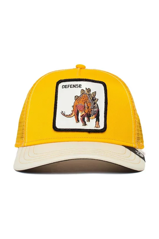 Goorin Bros czapka z daszkiem Roofed Lizard żółty
