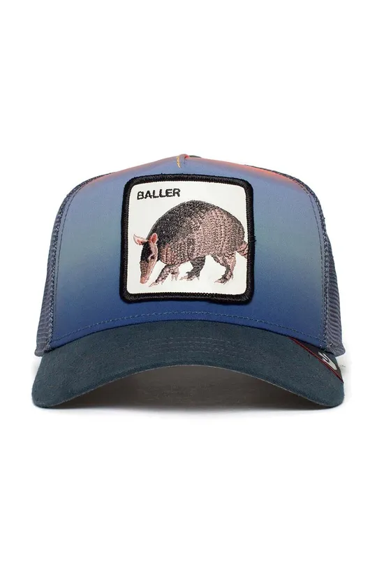 Καπέλο μπέιζμπολ από λινό ύφασμα Goorin Bros Balladillo μπλε