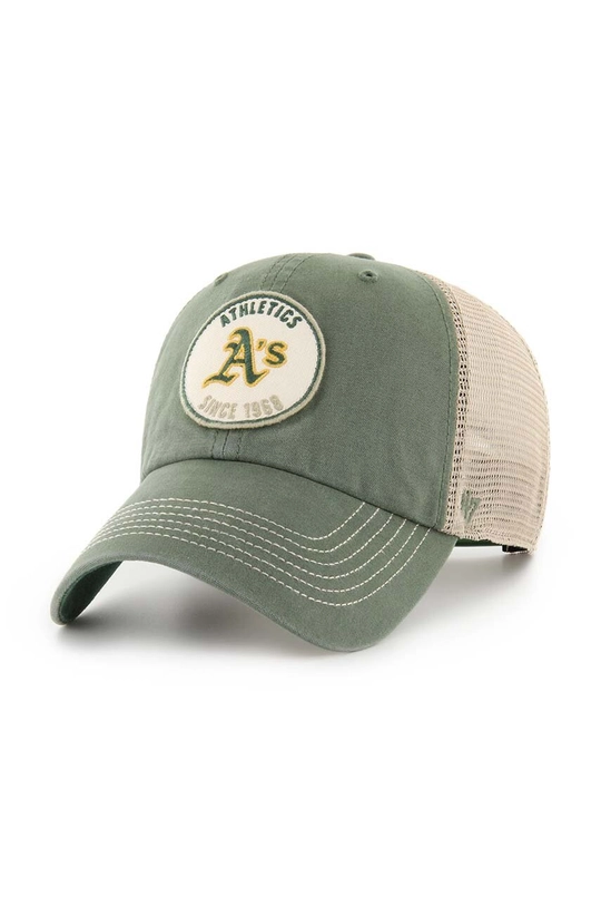 47 brand berretto da baseball MLB Oakland Athletics altro verde B.PITSC18BXP.BTA