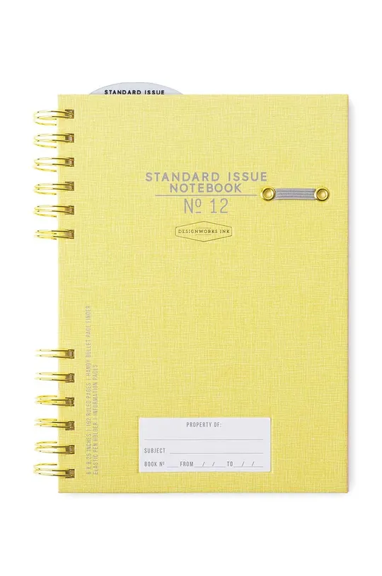 viacfarebná Designworks Ink Zápisník Standard Issue No.12 Unisex