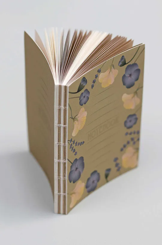 Vissevasse Zápisník Amber With Flowers 10,5x14,2 cm viacfarebná