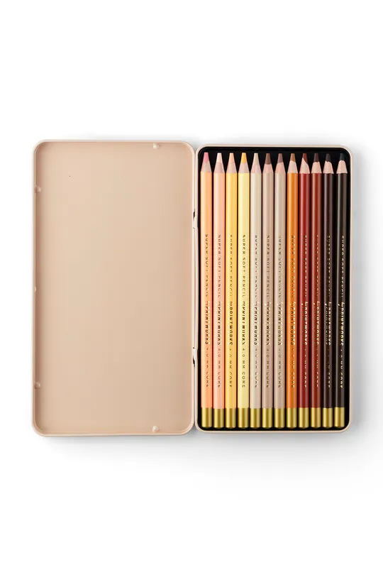 Printworks ceruza készlet tokban (12 db) többszínű