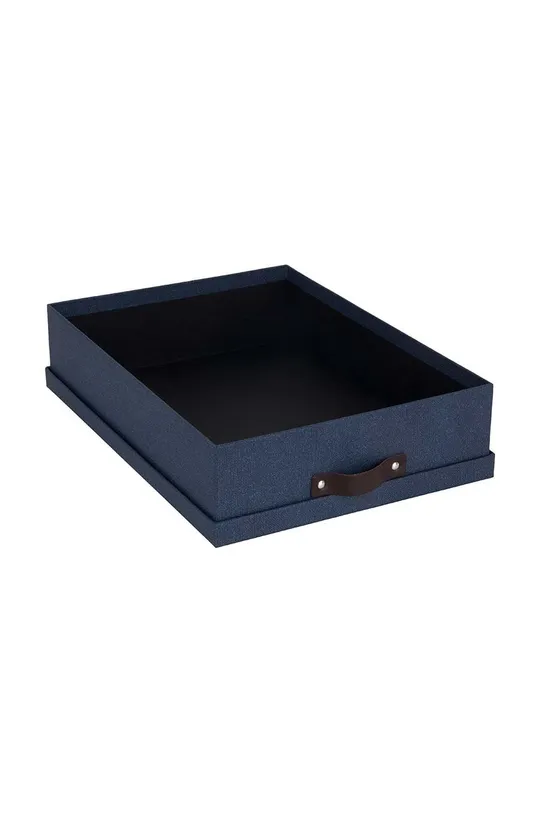 modrá Úložná krabica Bigso Box of Sweden Oskar