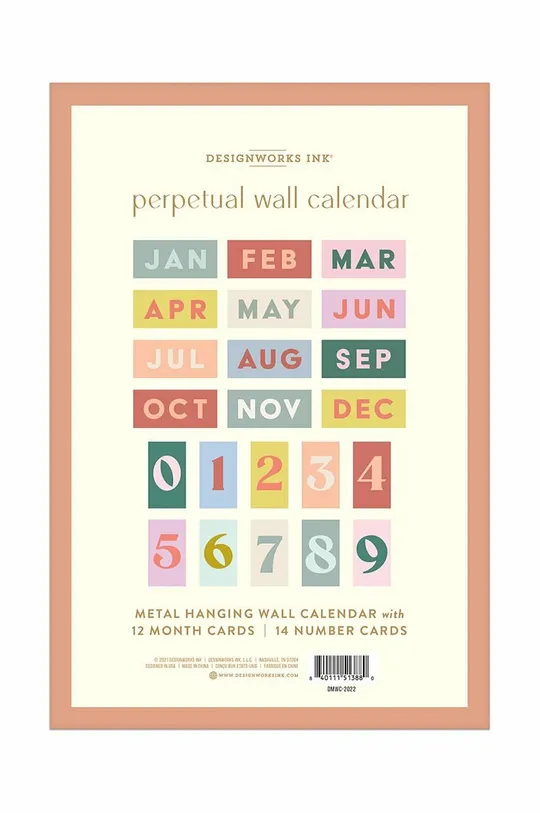 Designworks Ink kalendarz multicolor
