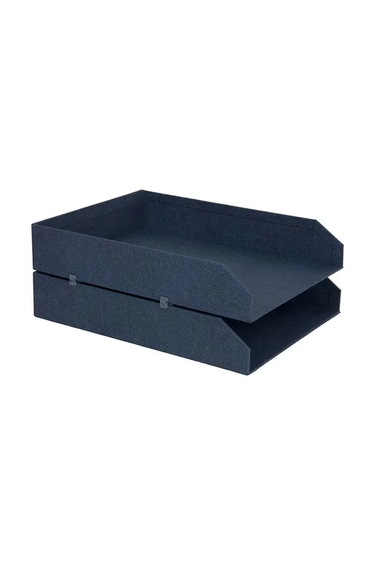 Οργανωτής εγγράφων Bigso Box of Sweden 3-pack σκούρο μπλε