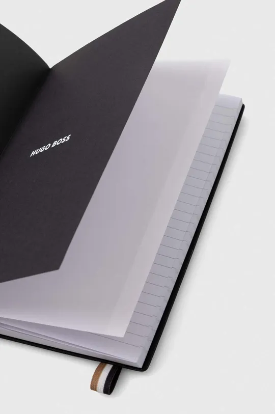 Hugo Boss jegyzetfüzet Iconic A5 poliuretán