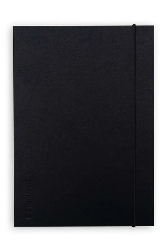 čierna Zápisník Manuscript Black Plus Unisex