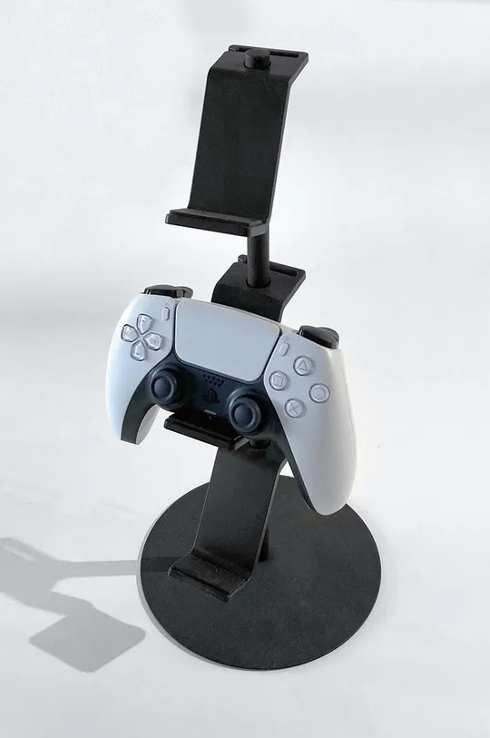 Yamazaki stojak na słuchawki i pady Smart Game Stal, Silikon, ABS