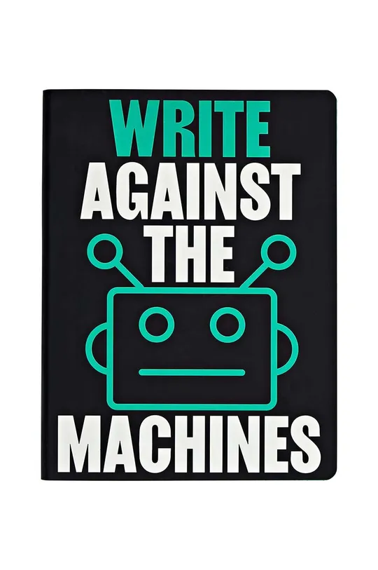 барвистий Блокнот Nuuna Write Against Machines Unisex