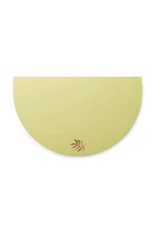zelená Zápisník Designworks Ink Palm Leaf Unisex