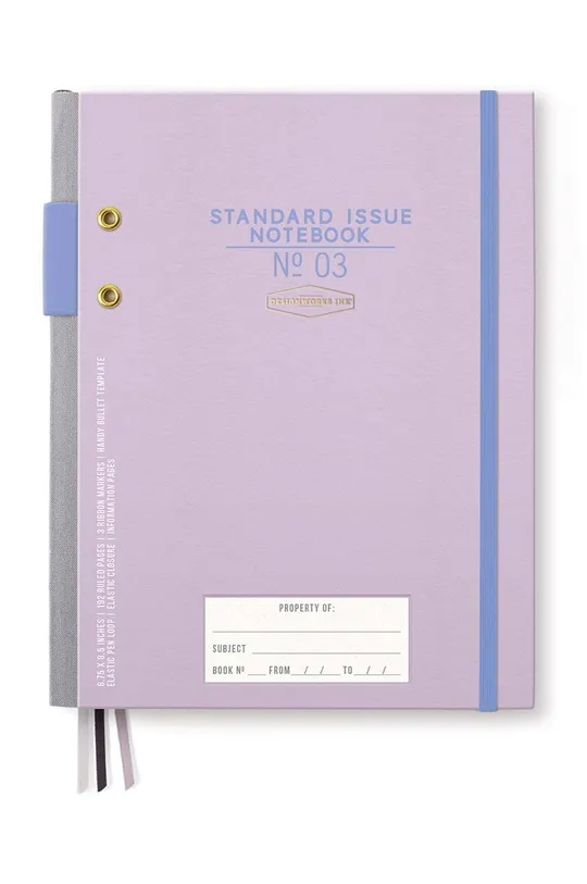 ljubičasta Planer Designworks Ink Standard Issue No.03 Unisex