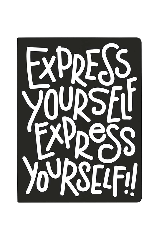 többszínű Nuuna jegyzetfüzet Express Yourself L Uniszex