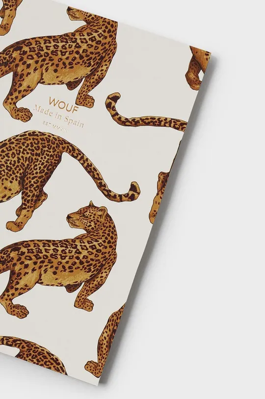 Notes WOUF The Leopard A5 bež
