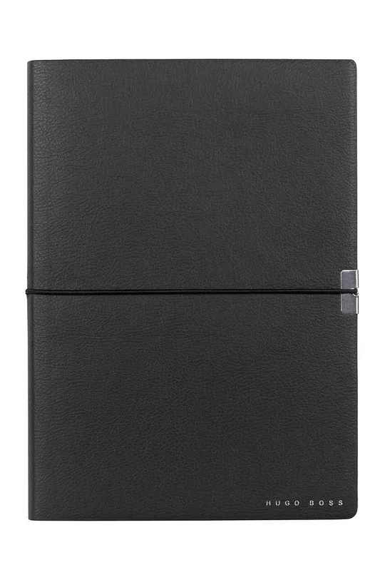 čierna Zápisník BOSS Elegance Storyline A5 Unisex