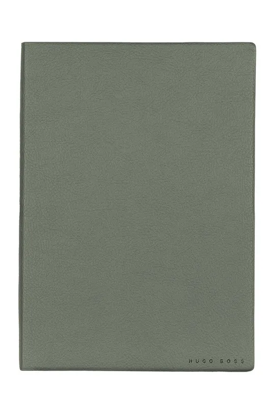 zielony BOSS notanik Essential Storyline A5 Unisex