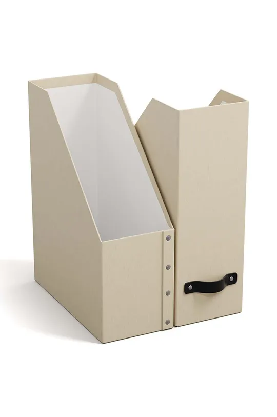 Bigso Box of Sweden organizer na dokumenty William 2-pack beżowy