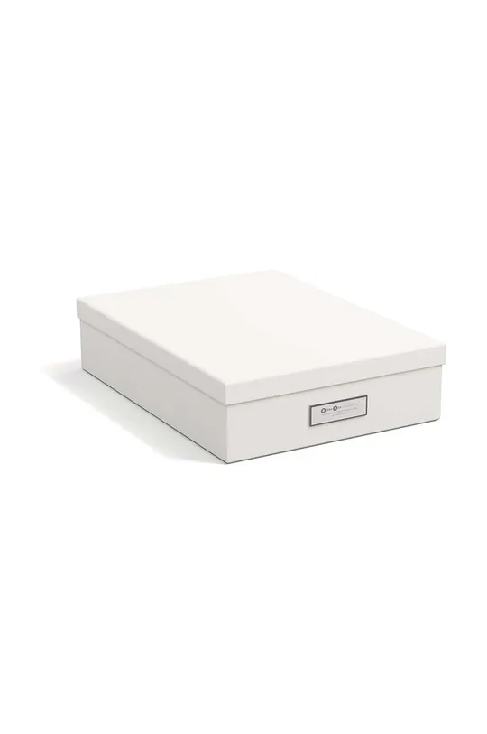 λευκό Κουτί αποθήκευσης Bigso Box of Sweden Rasmus 2-pack