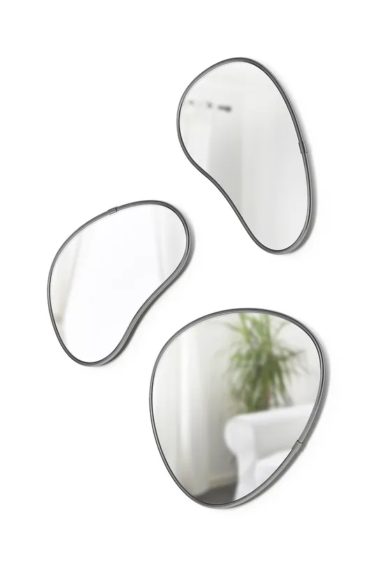 Umbra Набор зеркал (3-pack) серый