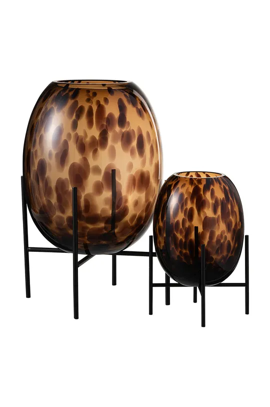 J-Line Декоративна ваза коричневий