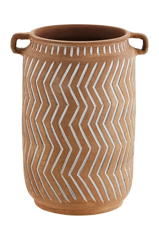 бежевый Madam Stoltz Декоративная ваза Unisex