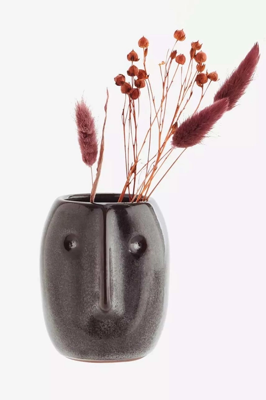 Stewart 2834005 V2 18 cm vaso da fiori, colore: nero
