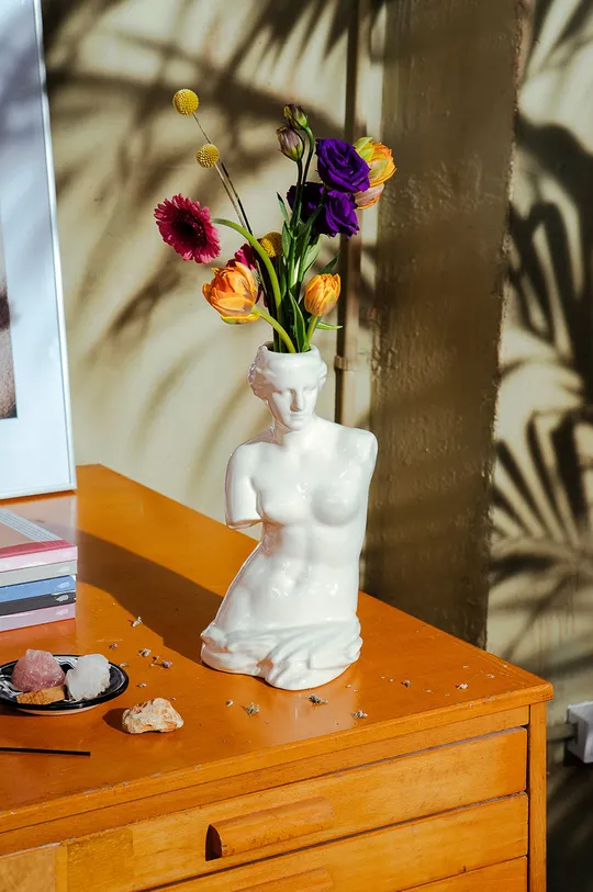 biela DOIY Dekoratívna váza