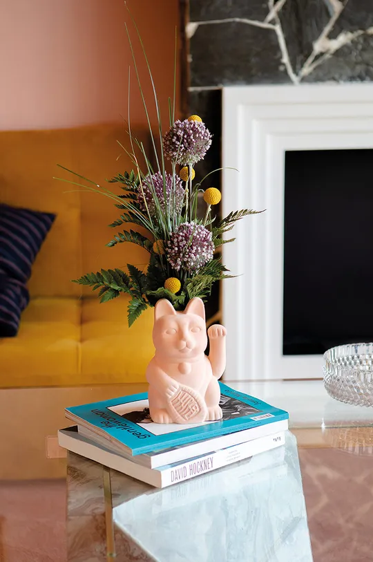 viacfarebná DOIY Dekoratívna váza