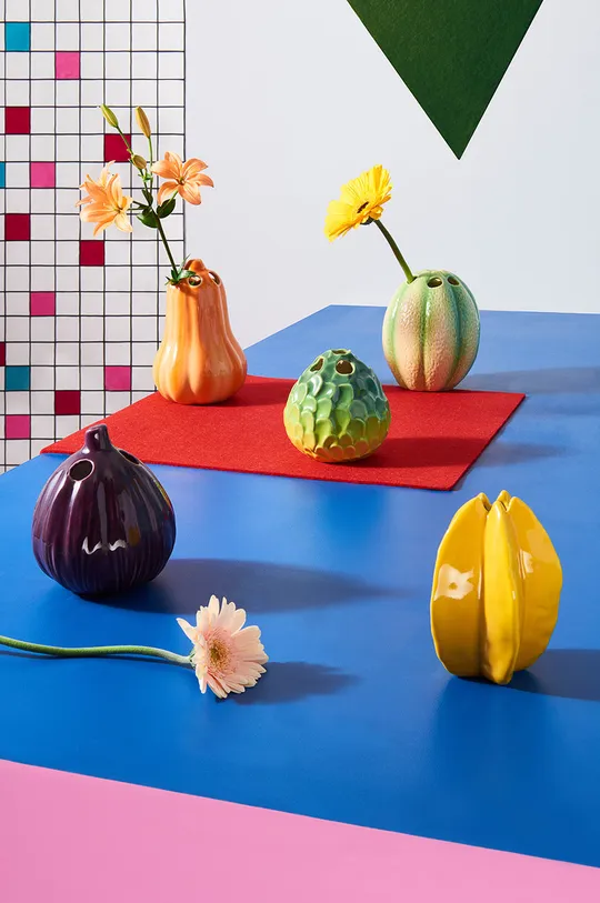 &k amsterdam Декоративная ваза Melon  Высокотемпературная керамика