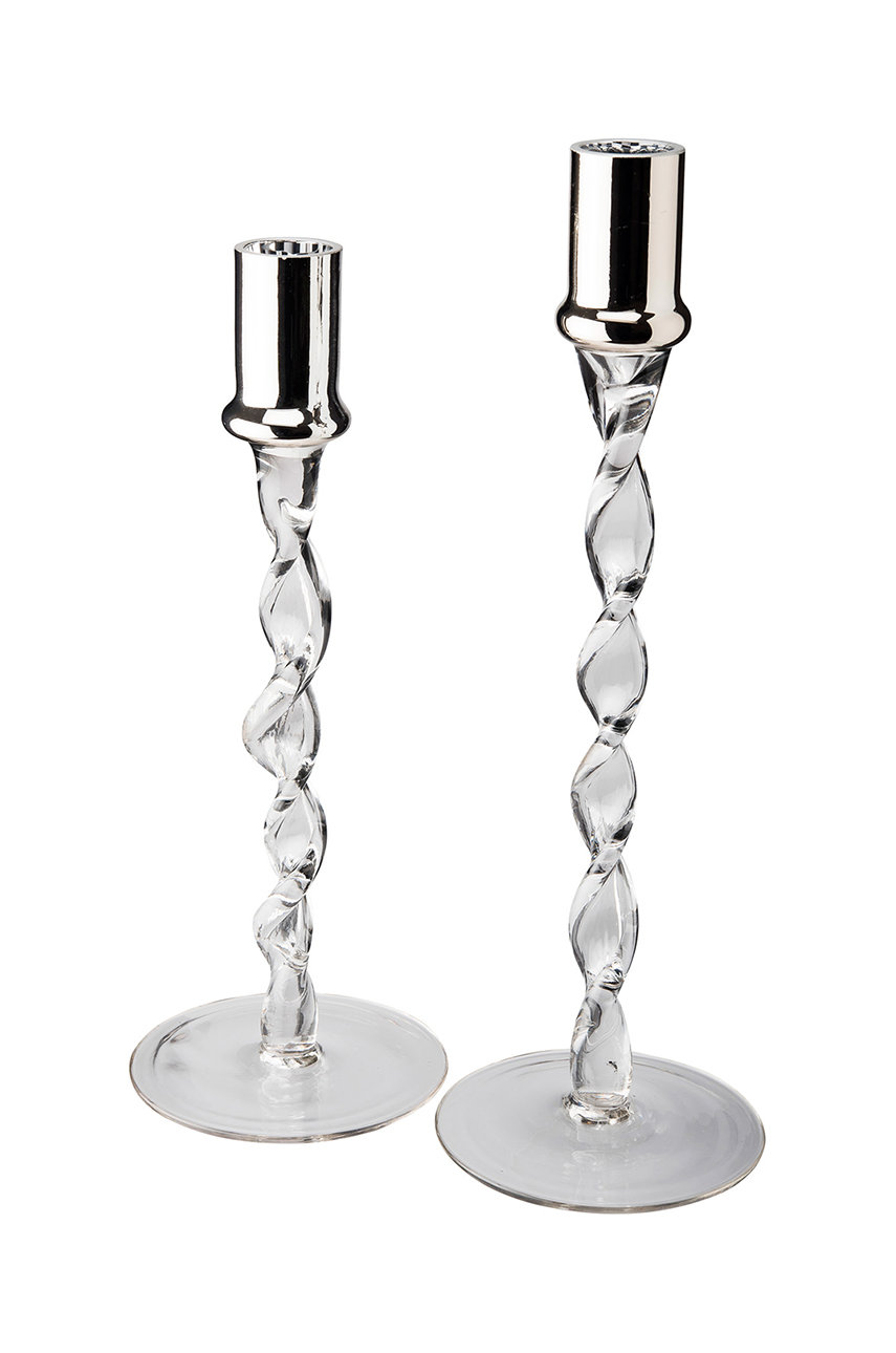 multicolor Dorre świecznik dekoracyjny Twist (2-pack) Unisex