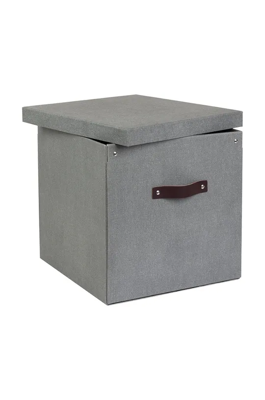 Bigso Box of Sweden pudełko do przechowywania Logan Drewno, Papier