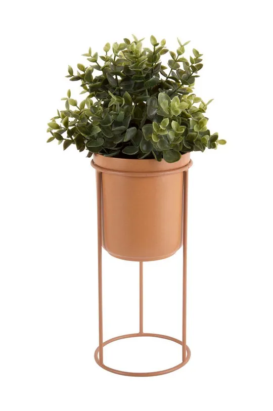 marrone Present Time vaso da fiori con telaio Unisex