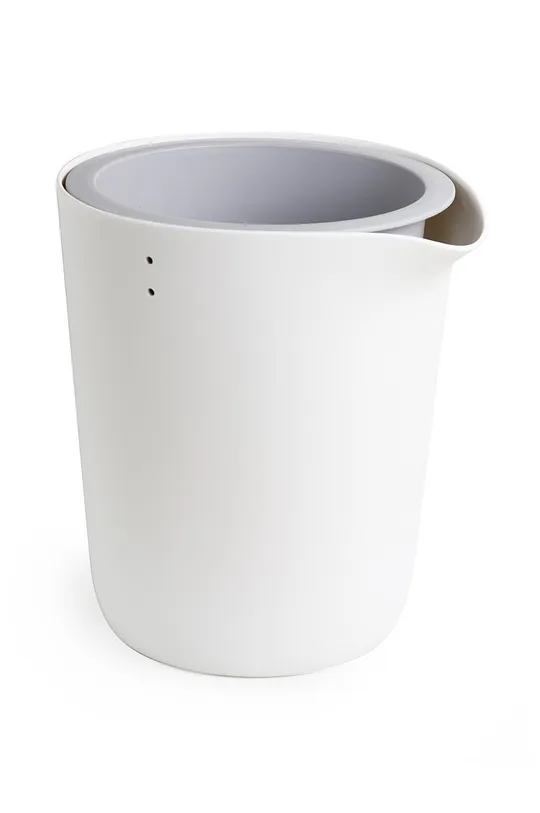 bianco Qualy vaso con sistema di irrigazione Unisex