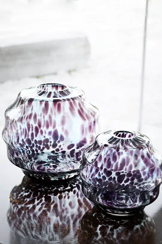 Madam Stoltz dekorativna vaza  Steklo