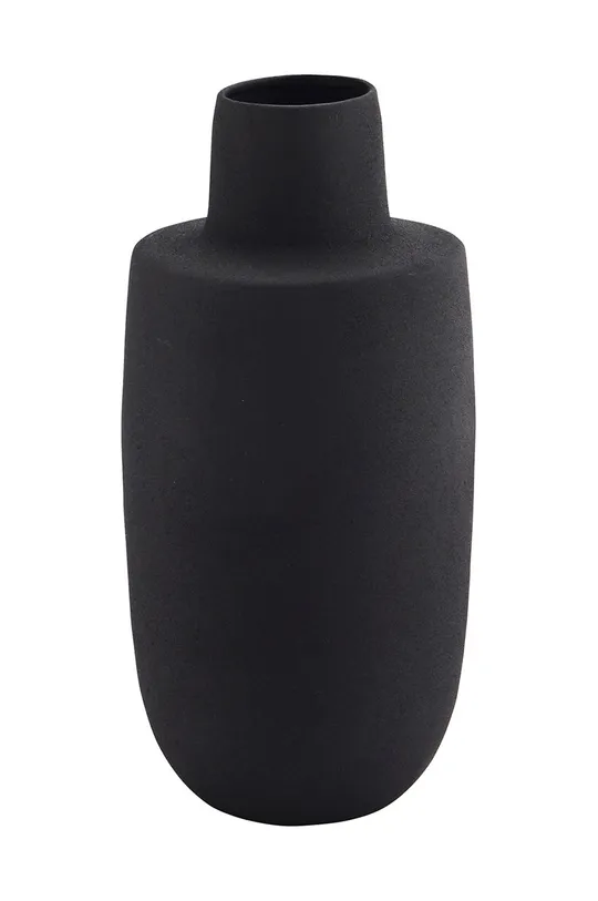 črna Madam Stoltz dekorativna vaza Unisex